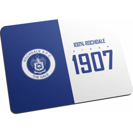 Personalised Rochdale AFC 100 Percent Mouse Mat