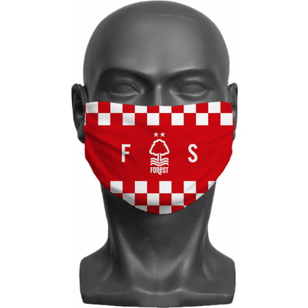 Personalised Nottingham Forest FC Initials Adult Face Mask