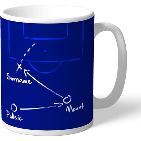 Personalised Chelsea FC Tactics Mug