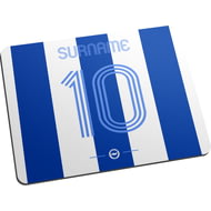 Personalised Brighton & Hove Albion FC Retro Shirt Mouse Mat