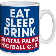 Personalised Crystal Palace FC Eat Sleep Drink Mug