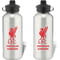 Personalised Liverpool FC Bold Crest Aluminium Sports Water Bottle