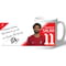 Personalised Liverpool FC Mo Salah Autograph Player Photo 11oz Ceramic Mug