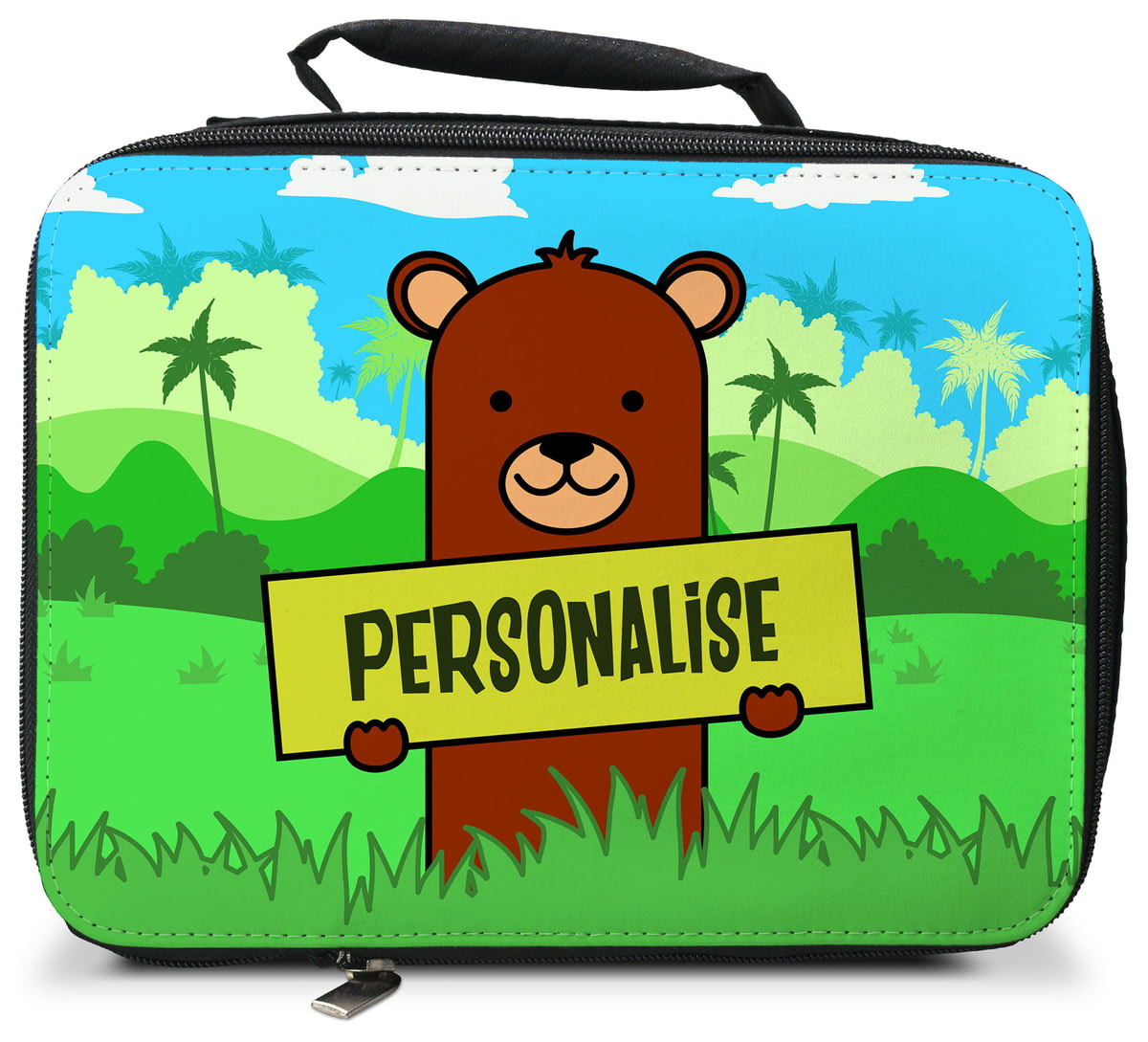 personalised kids lunch bag