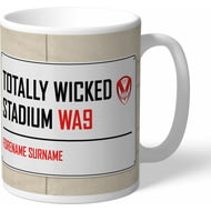 Personalised St Helens Totally Wicked Stadium Street Sign Mug