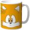 Personalised Classic Sonic Tails Face Mug