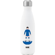 Personalised Cardiff City Player Figure Insulated Water Bottle - 500ml - White