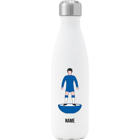 Personalised Cardiff City Player Figure Insulated Water Bottle - 500ml - White
