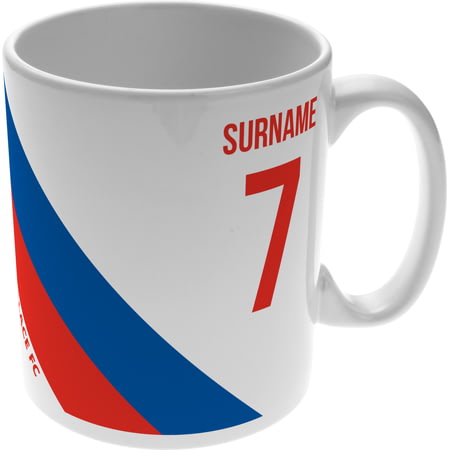 Personalised Crystal Palace Colour Stripe Ceramic Mug