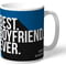 Personalised Leeds United Best Boyfriend Ever Mug