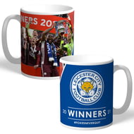 Personalised Leicester City FC Winners 2021 Mug