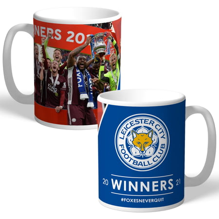 Personalised Leicester City FC Winners 2021 Mug