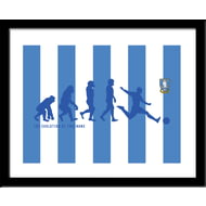 Personalised Sheffield Wednesday Evolution Framed Print