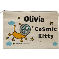 Personalised Cosmic Kitty Pencil Case