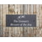 Personalised Bird Motif Natural Slate Sign Garden Plaque With Wall Fixings - 25x10cm