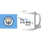 Personalised Manchester City FC Best Mum In The World Mug