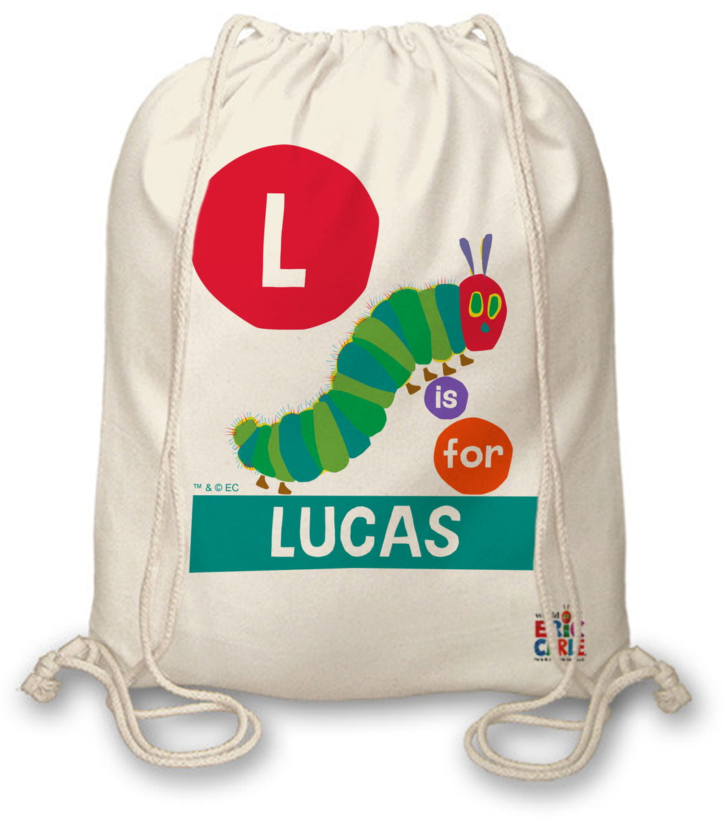drawstring personalised bag