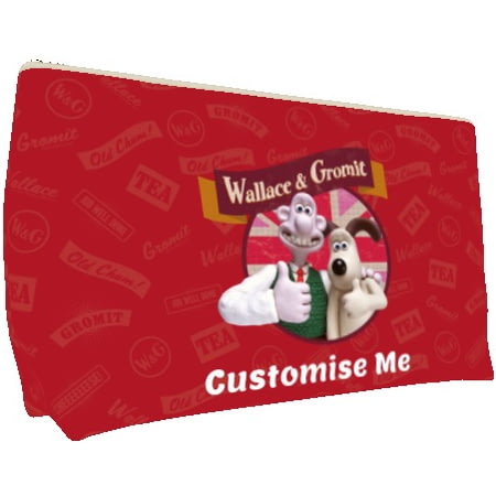 Personalised Wallace And Gromit Thumbs Up Medium Wash Bag