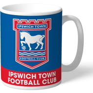 Personalised Ipswich Town FC Bold Crest Mug