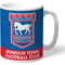 Personalised Ipswich Town FC Bold Crest Mug