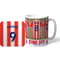 Personalised Stoke City Dressing Room Shirts Mug & Coaster Set