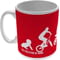 Personalised Dirtbike, Motorbike Riders Evolution 11oz Ceramic Mug