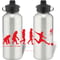 Personalised Liverpool FC Player Evolution Aluminium Sports Water Bottle