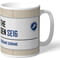 Personalised Millwall FC The Den Street Sign Mug