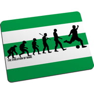 Personalised Football Player Evolution Mouse Mat for Celtic fans