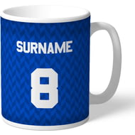 Personalised Leicester City FC Retro 87 Kit Mug