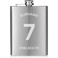 Personalised Chelsea FC Shirt Hip Flask