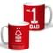 Personalised Nottingham Forest FC No.1 Dad Fathers Day Mug