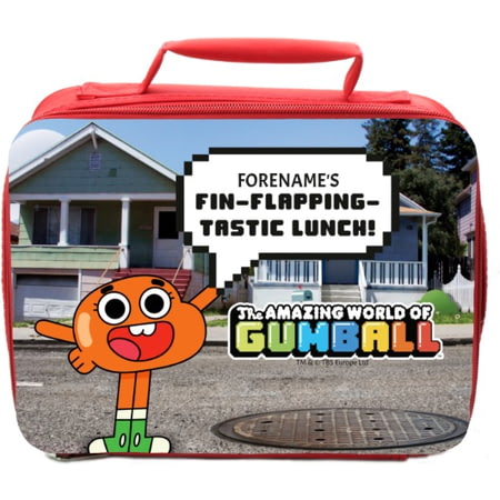 Personalised Darwin Gumball Insulated Lunch Bag