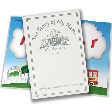 Personalised The Story Of My Name Embossed Classic Childrens Story Book