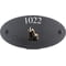 Personalised Badger Wildlife Animal Motif Oval Slate House Sign Plaque 25x13cm