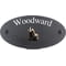 Personalised Badger Wildlife Animal Motif Oval Slate House Sign Plaque 25x13cm