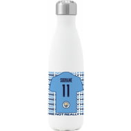 Personalised Manchester City FC We're Not Really Here Insulated Water Bottle