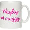 Personalised #Muggy Hastag Ceramic Mug