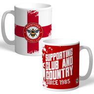 Personalised Brentford FC Club And Country Mug