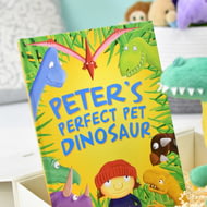 Personalised Perfect Pet Dinosaur Personalised Book And Plush Toy Giftset