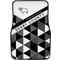 Personalised Derby County Patterned Front Car Mats