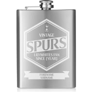 Personalised Tottenham Hotspur FC Vintage Hip Flask