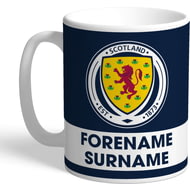 Personalised Scotland Football Assocation Eat Sleep Drink Mug