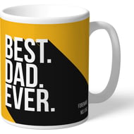 Personalised Wolves FC Best Dad Ever Mug