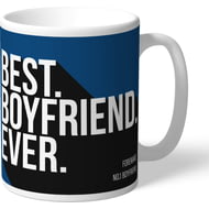Personalised Cardiff City Best Boyfriend Ever Mug