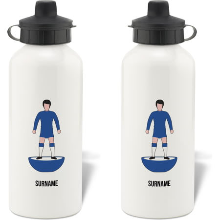 Personalised Leicester City Football Player Figure Sports Water Bottle - 600ml