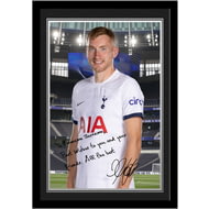 Signed Harry Kane Autographed Tottenham Hotspur Spurs Photo Picture Frame  Photograph by Kicks