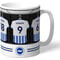 Personalised Brighton & Hove Albion Dressing Room Shirts Photo 11oz Ceramic Mug