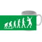 Personalised Tennis Players Evolution 11oz Ceramic Mug