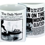 Personalised Front Page Newspaper Ceramic Mug